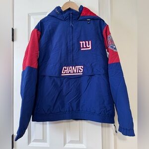 Giants Blue and Red Windbreaker Jacket